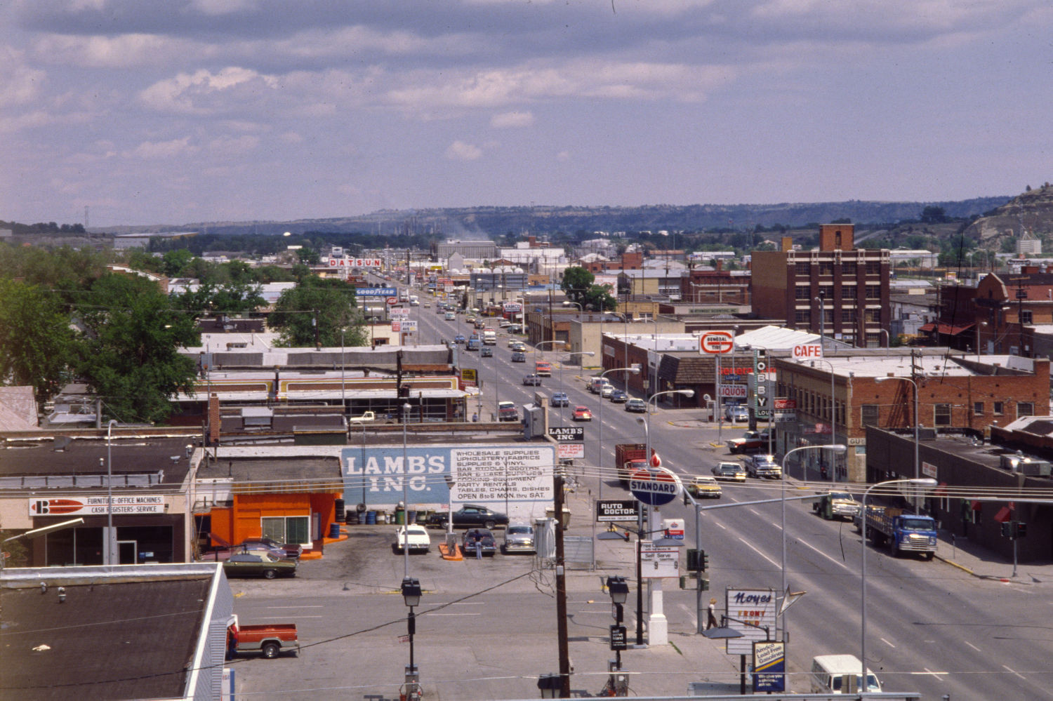 First Avenue North looking east, 1980